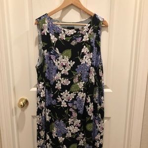 J Jill Floral Wrap Dress